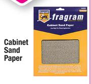 Cabinet Sand Paper