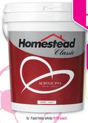 5Ltr Fast Hide White 