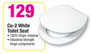 Co-2 White Toilet Seat