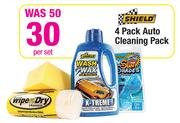 Shield 4 Pack Auto Cleaning Pack-Per Set