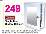Wildberry Single Door Classic Cabinet