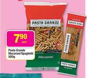 Pasta Grande Macaroni/Spaghetti-500g Each