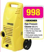 Karcher High Pressure Cleaner K2.21