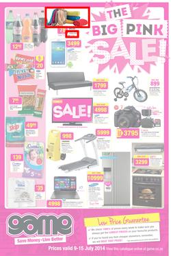 Game : The Big Pink Sale! (9 Jul - 15 Jul 2014), page 1