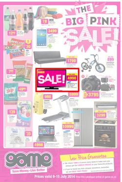 Game : The Big Pink Sale! (9 Jul - 15 Jul 2014), page 1