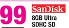 SanDisk 8GB Ultra SDHC SD