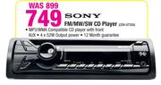 Sony FM/MW/SW CD Player CDX-GT320