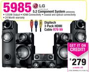 LG 5.2 Component System ARX8500A