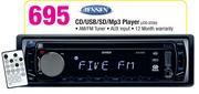 Jensen CD/USB/SD/MP3 Player JCD-233U