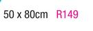 Memory Foam Mat 50x80Cm-Each
