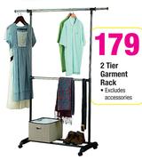 2 Tier Garment Rack Excludes Accessories