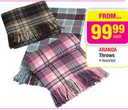 Aranda Throws Assorted-Each