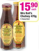 Mrs Ball's Chutney-470gm Each