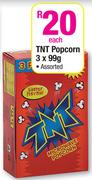 TNT Popcorn-3 x 99gm Each