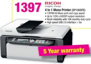Ricoh 4 In 1 Mono Printer SP100SFE