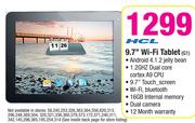 HCL 9.7" WiFi Tablet G1