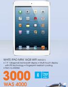 White iPad Mini 16GB WiFi MD531