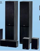 Onkyo & Jamo 5.1 Package Speaker System Black S416HC-Each
