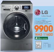 LG 12Kg Silver Washing Machine F14958DS7
