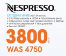 Nespresso Lattissima White F411-ZA-WH-NE