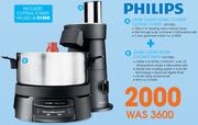 Philips Jamie Oliver Home Cooker Cutting Tower HR1055+Cooker Mixer HR1040