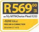 Samsung Galaxy Note 5-On My MTNChoice Flexi R200