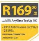 Blackberry Leap-On MTN AnyTime TopUp 100
