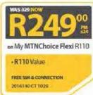 Huawei P9 Lite-On My MTNChoice Flexi R110