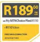 LG K10+ Free K10 Smart Cover-On My MTNChoice Flexi R110