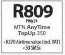 Apple iPhone 6s LTE 128GB-On MTN Any Time Top Up 350