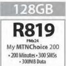 Apple iPhone 6s LTE 128GB-On MTN Choice 200