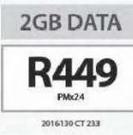 Apple iPad Air 2 With Wifi And LTE 16GB-On 2GB Data
