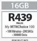Apple iPhone 6s 16GB-On My MTNChoice 100