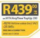 Sony Xperia X-On MTN AnyTime TopUp 200