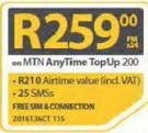 Samsung Galaxy J1 Ace Neo+ J1 Ace Neo-On MTN AnyTime TopUp 200