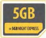 FastLink L850V-On 5GB Night Express