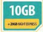 ShareLink E5330-On 10GB+ 20GB Night Express