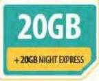 Samsung Galaxy Tab 3 Lite-On 20GB +20GB Night Express