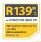 Samsung Galaxy J1 Mini-On MTN AnyTime TopUp 100