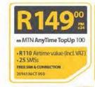 Samsung Galaxy J1 Ace Neo-On MTN AnyTime TopUp 100