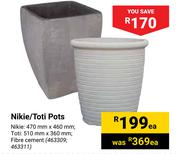 Nikie/Toti Pots-Each