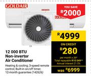Goldair 12000 BTU Non-Invertor Air Conditioner