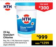 HTH 25kg Granular + Chlorine