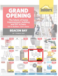 Builders : Grand Opening Beacon Bay (20 March - 23 March 2025), page 1