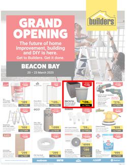 Builders : Grand Opening Beacon Bay (20 March - 23 March 2025), page 1