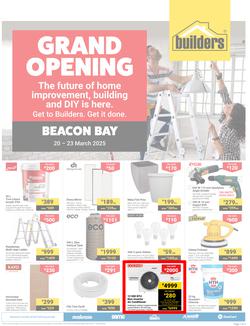 Builders : Grand Opening Beacon Bay (20 March - 23 March 2025), page 1