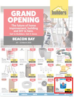Builders : Grand Opening Beacon Bay (20 March - 23 March 2025), page 1