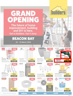 Builders : Grand Opening Beacon Bay (20 March - 23 March 2025), page 1