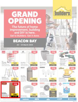 Builders : Grand Opening Beacon Bay (20 March - 23 March 2025), page 1