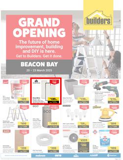 Builders : Grand Opening Beacon Bay (20 March - 23 March 2025), page 1